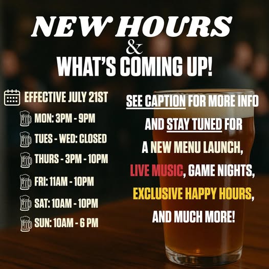 Fat Bottom Brewing Announces New Hours and Events, Friends & Family Night Set for August 7