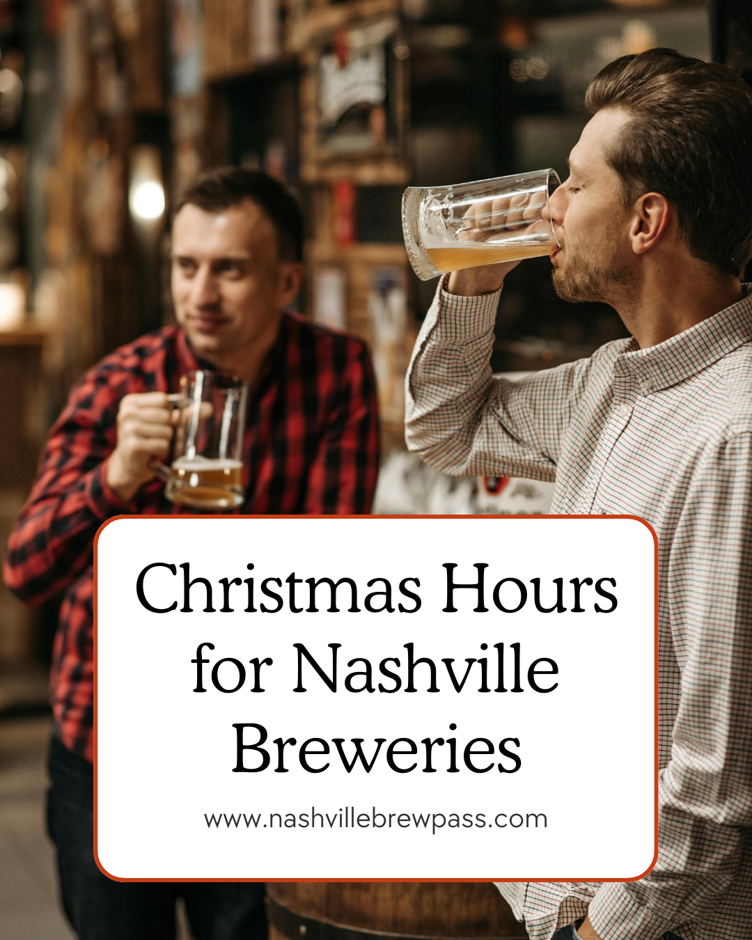 Christmas Hours for Nashville Breweries and Taprooms
