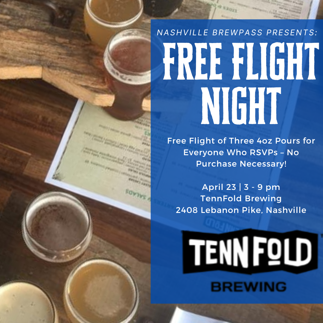 Free Flight Night at TennFold Brewing – RSVP Now!