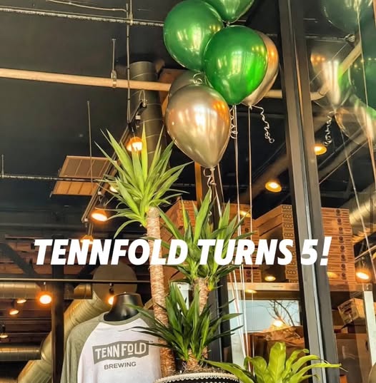 TennFold Brewing Celebrates 5 Years with a New Spring Menu and All-Day Party