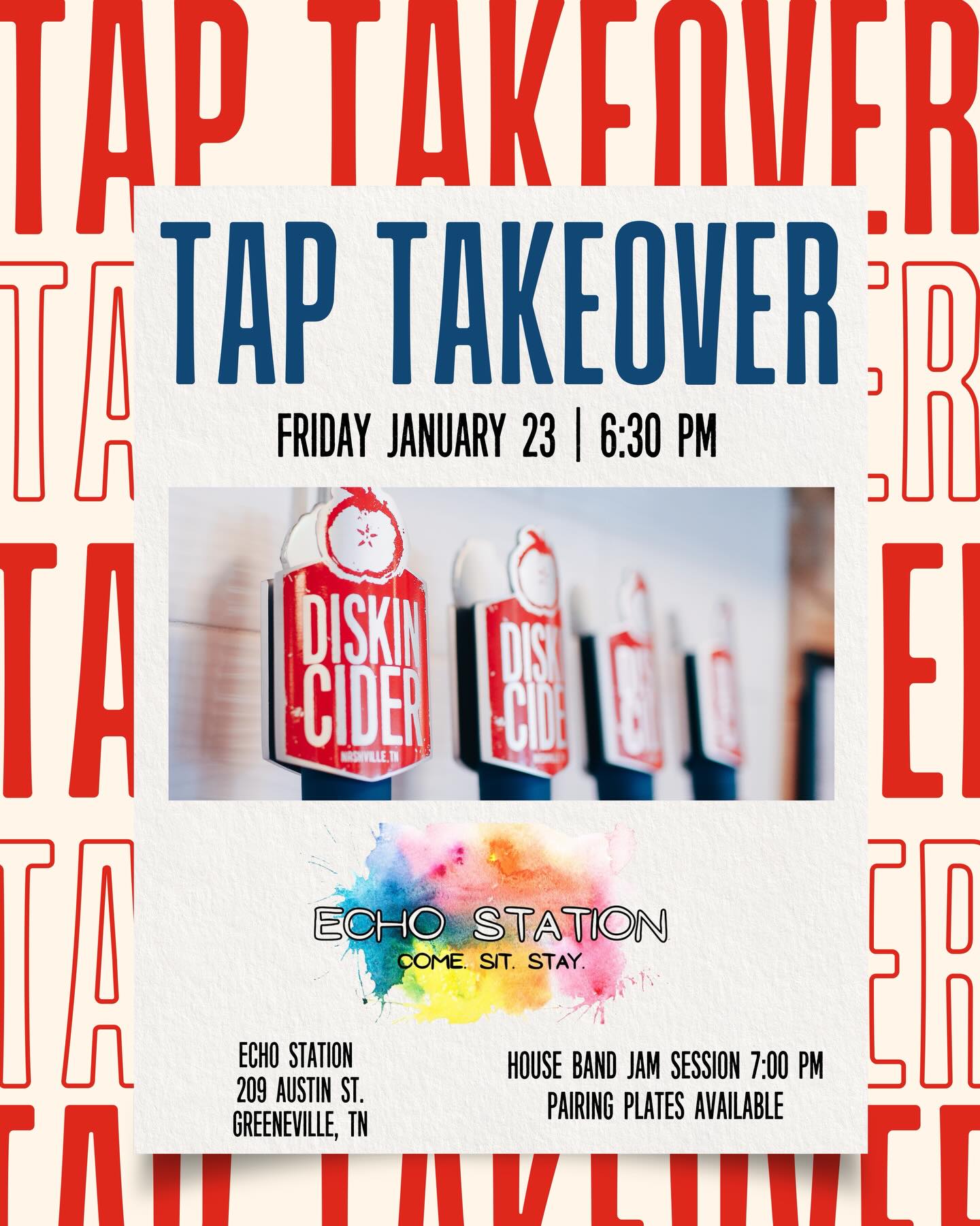 Diskin Cider Tap Takeover at Echo Station