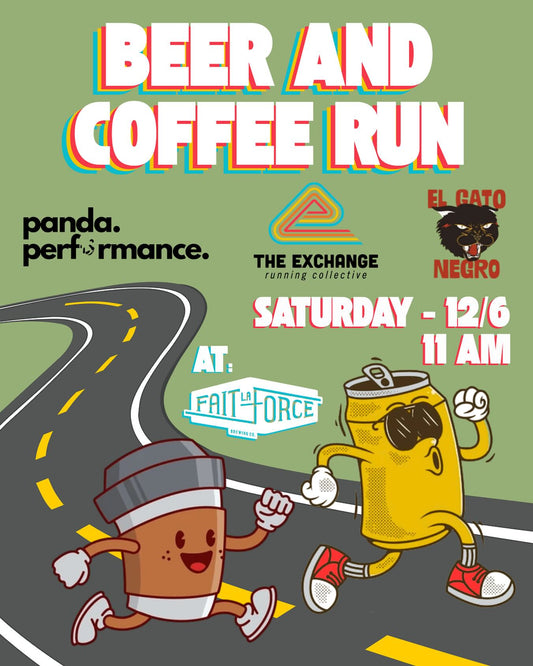 Dec 6 Beer and Coffee Run at Fait la Force Brewing Co.