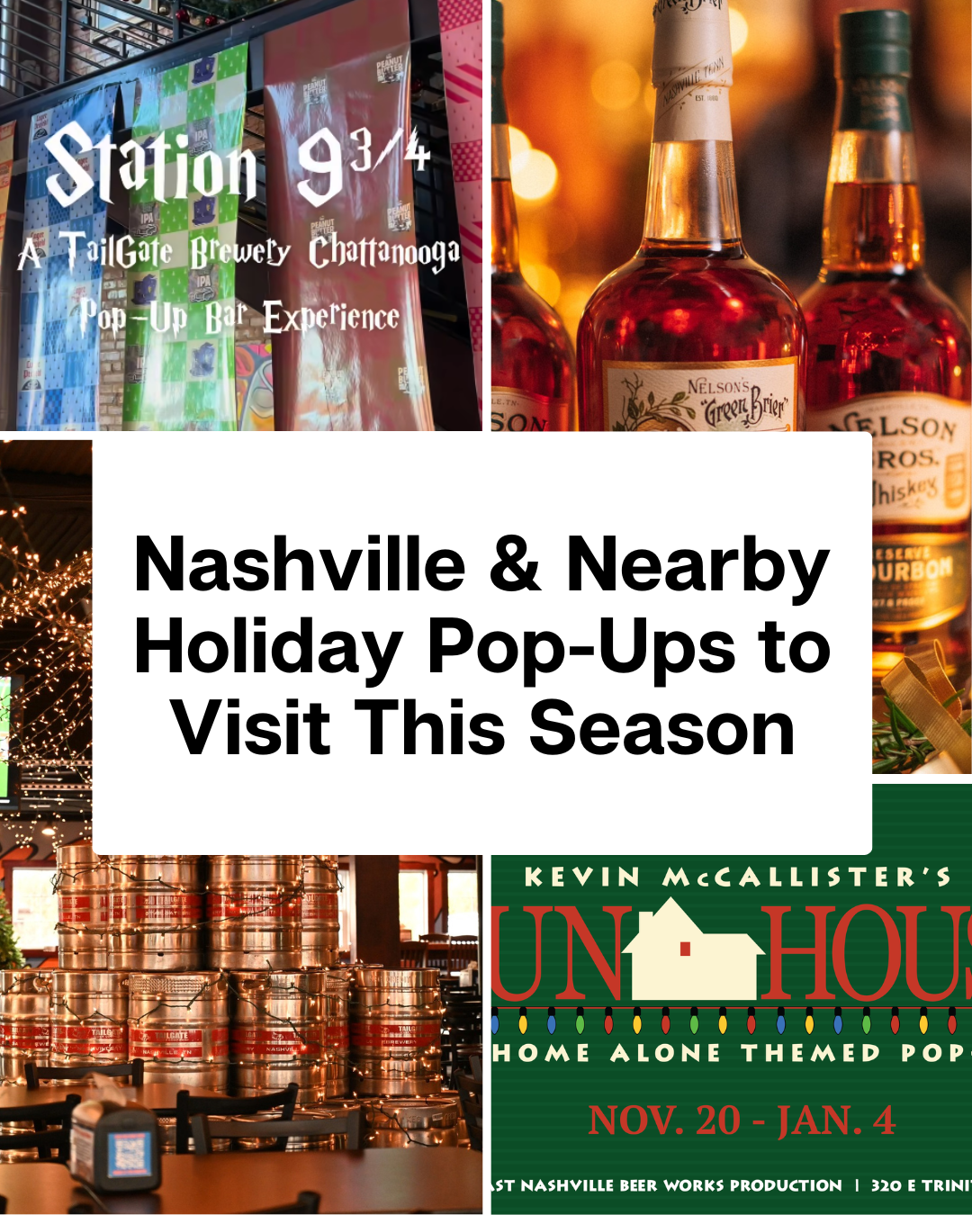 Nashville & Nearby Holiday Pop-Ups to Visit This Season